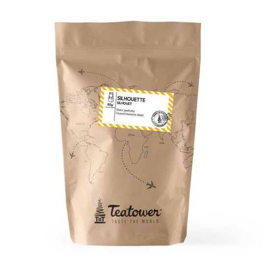 Mint Verbena Mate Tea - Silhouette - Teatower