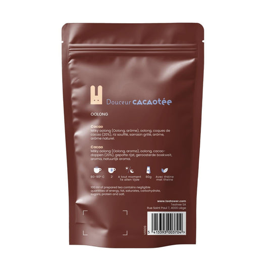 Oolong parfumé - Douceur cacaoté - 80gr