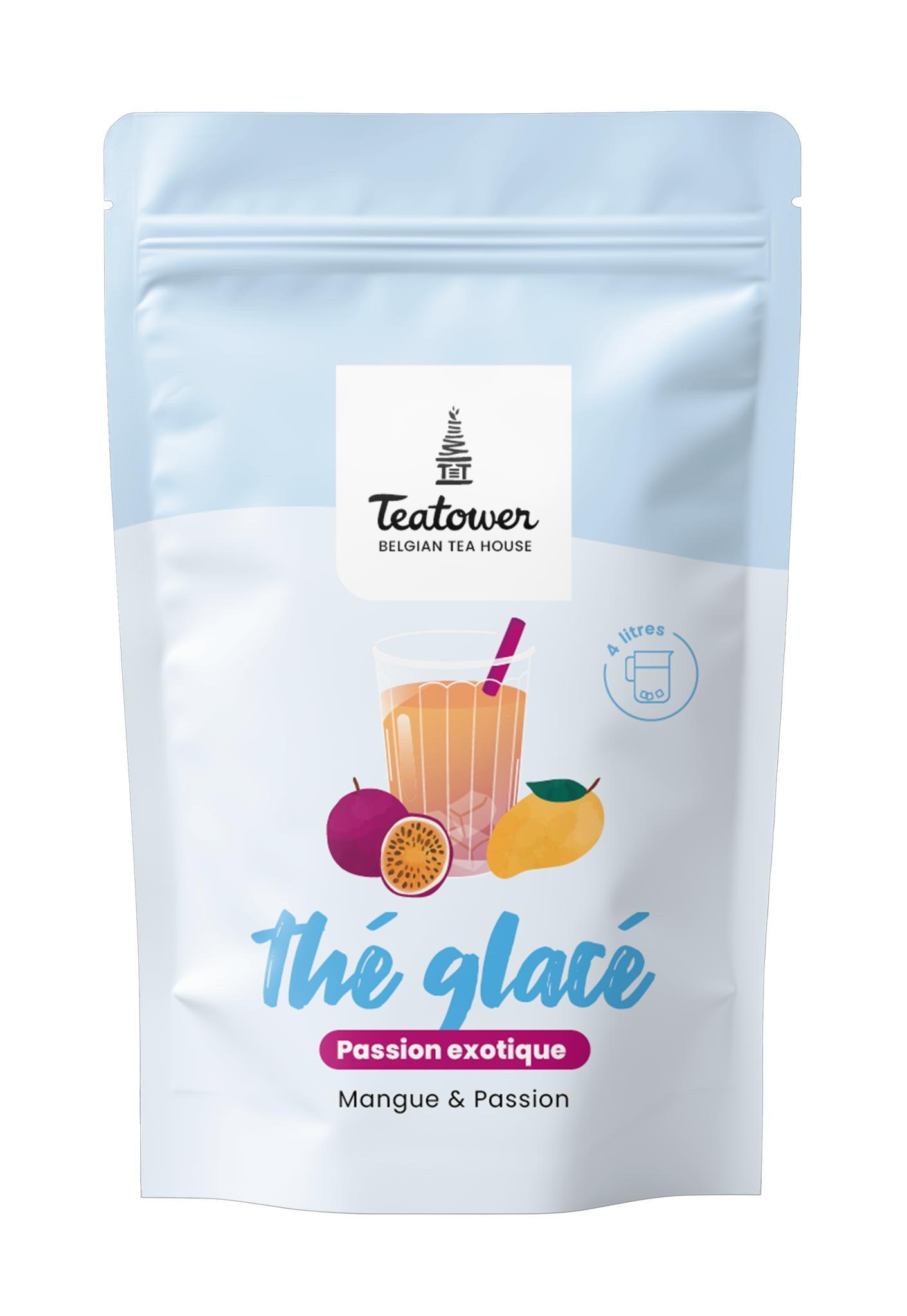 Thé Glacé - Infusion de Fruits - Mangue & Passion - Passion Exotique - Teatower