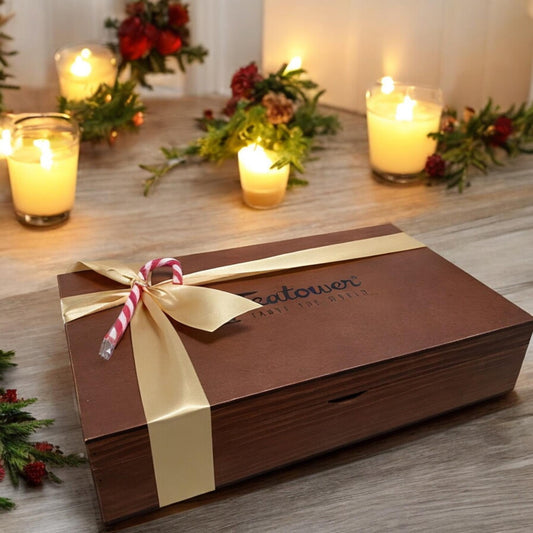 Deluxe Christmas Gift Set - 4 Sachets of Thés et Infusion de 100 gr - Teatower