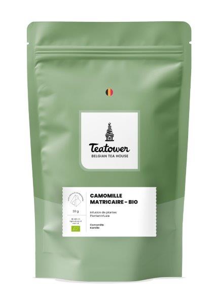 Infusion de plantes - Camomille matricaire BIO - Teatower BE-BIO-01