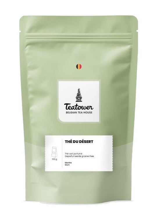 Thé vert parfumé menthe - Thé du désert - Teatower