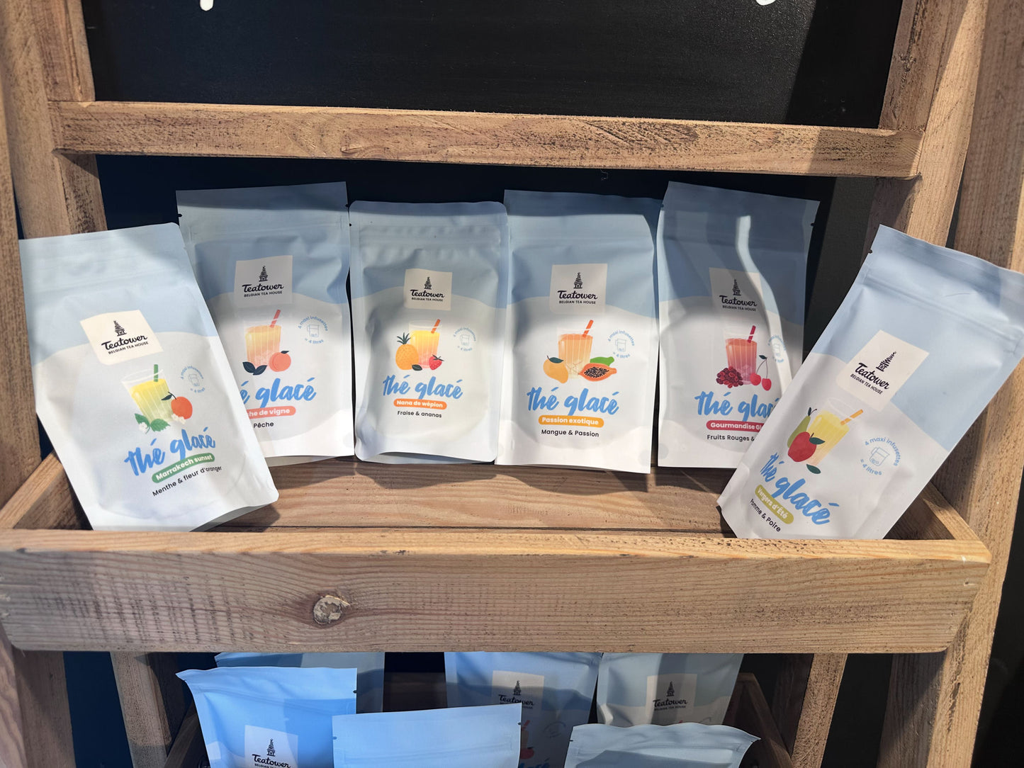 Assortiment Découverte - 6 Thés Glacés en rayon boutique