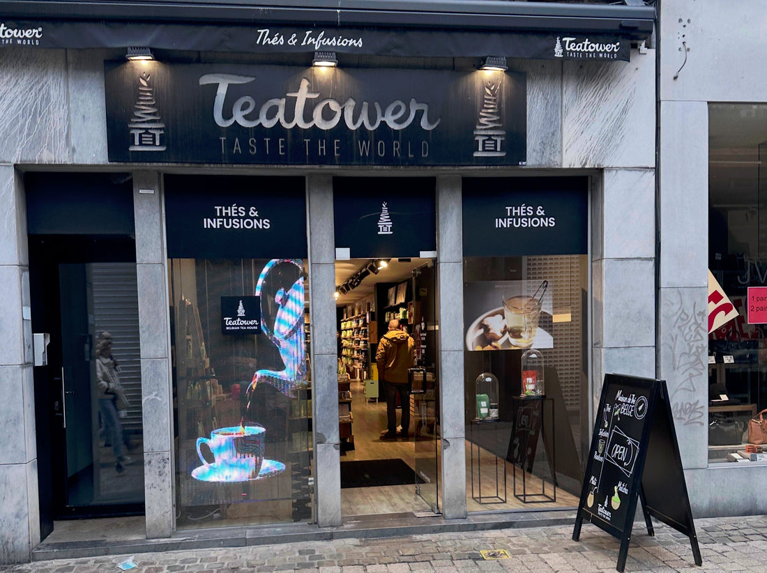 Teatower Liège dans la rue Saint Paul