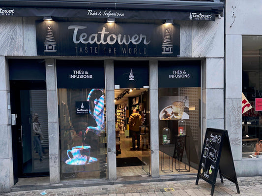Teatower Liège dans la rue Saint Paul