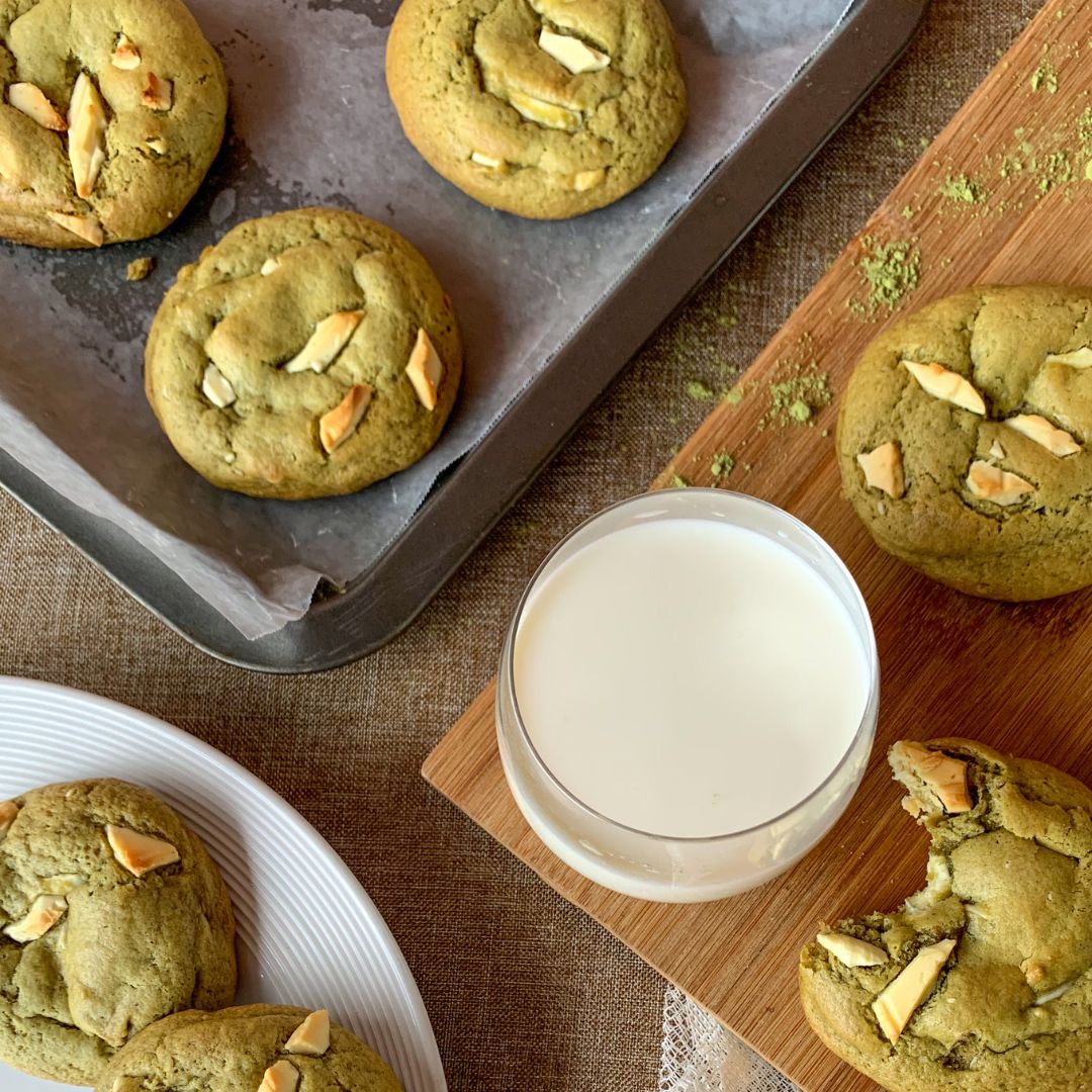 Cookies Matcha Chocolat Blanc | Teatower