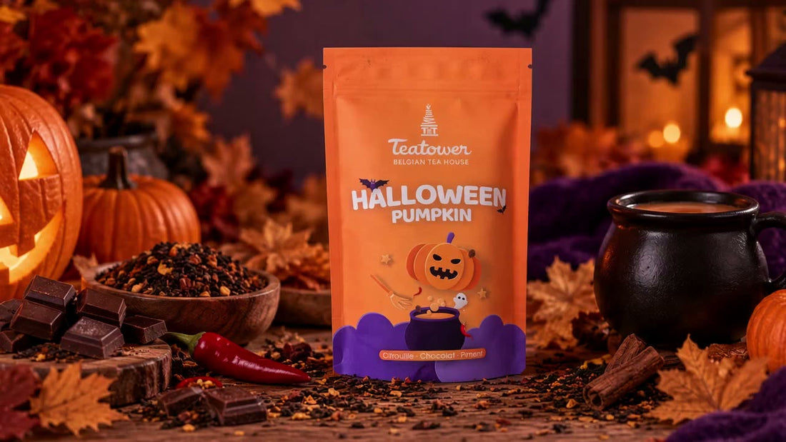 Teatower Halloween Pumpkin, chasse au crâne du week-end d'Halloween