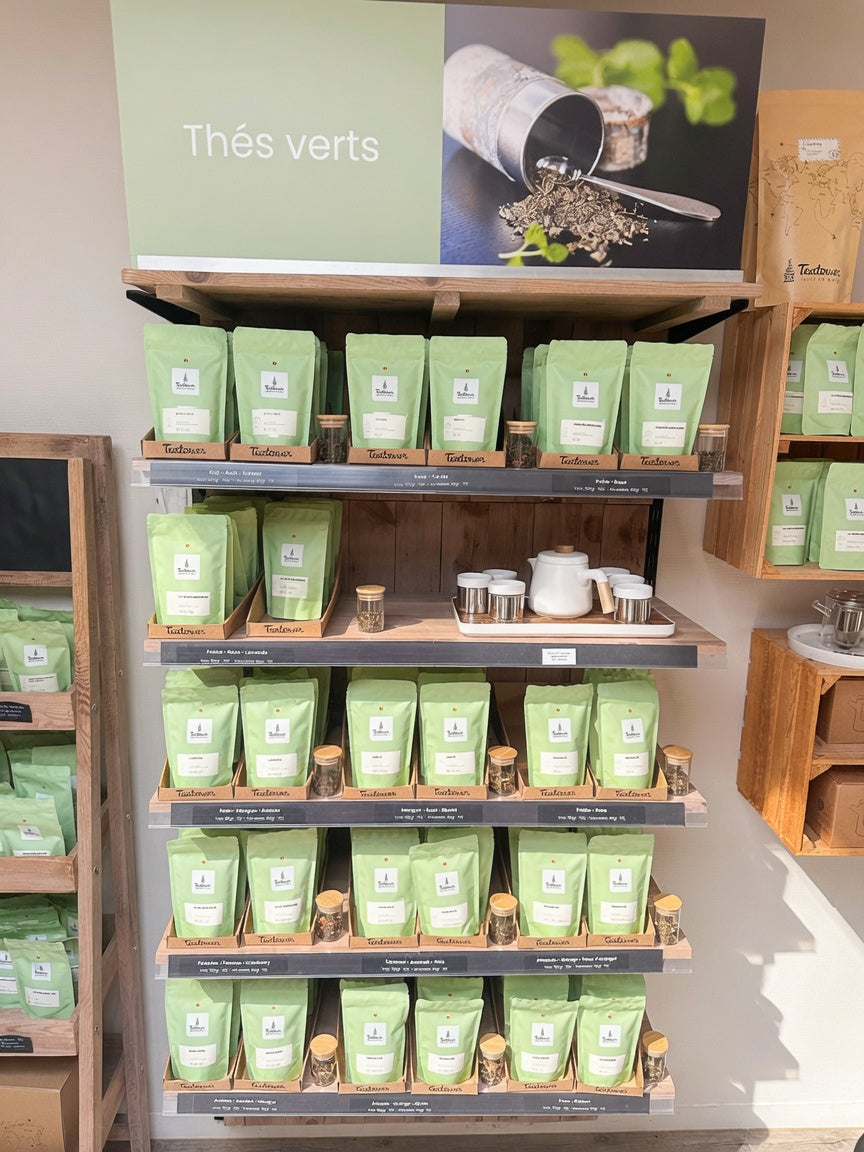 Les 31 thés vert de Teatower