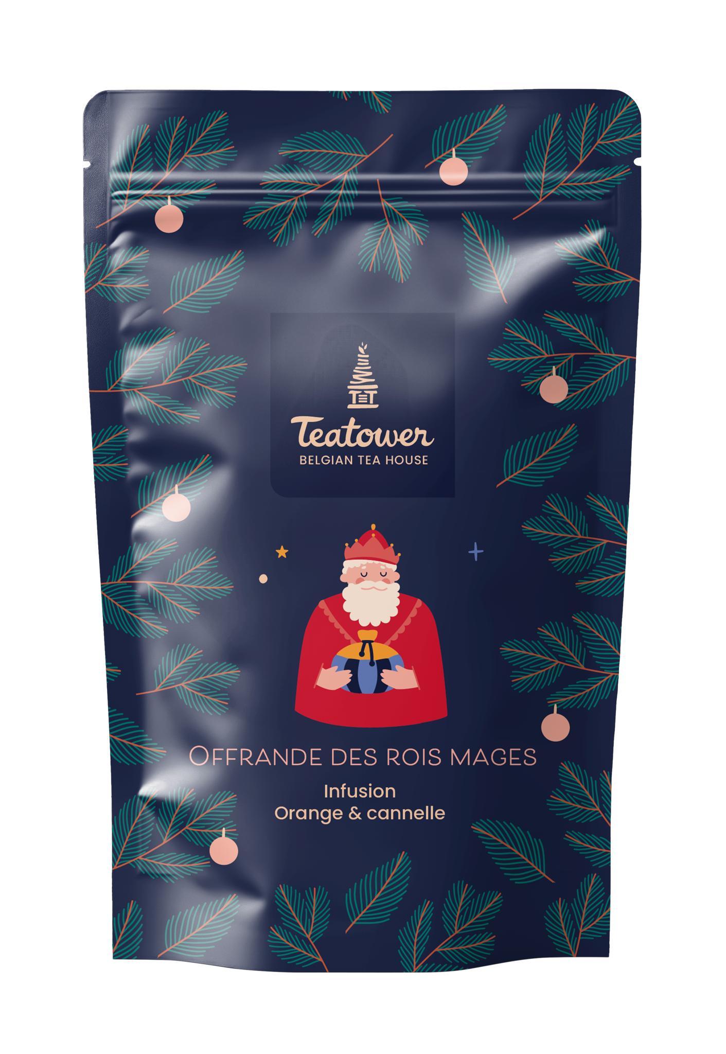 Infusion de fruits orange cannelle - Offrande des Rois Mages - Teatower