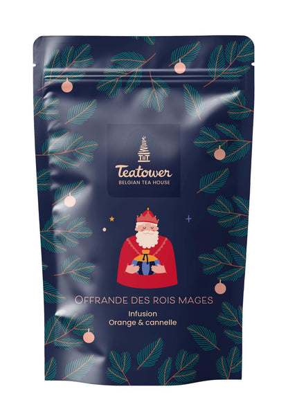 Infusion de fruits orange cannelle - Offrande des Rois Mages - Teatower