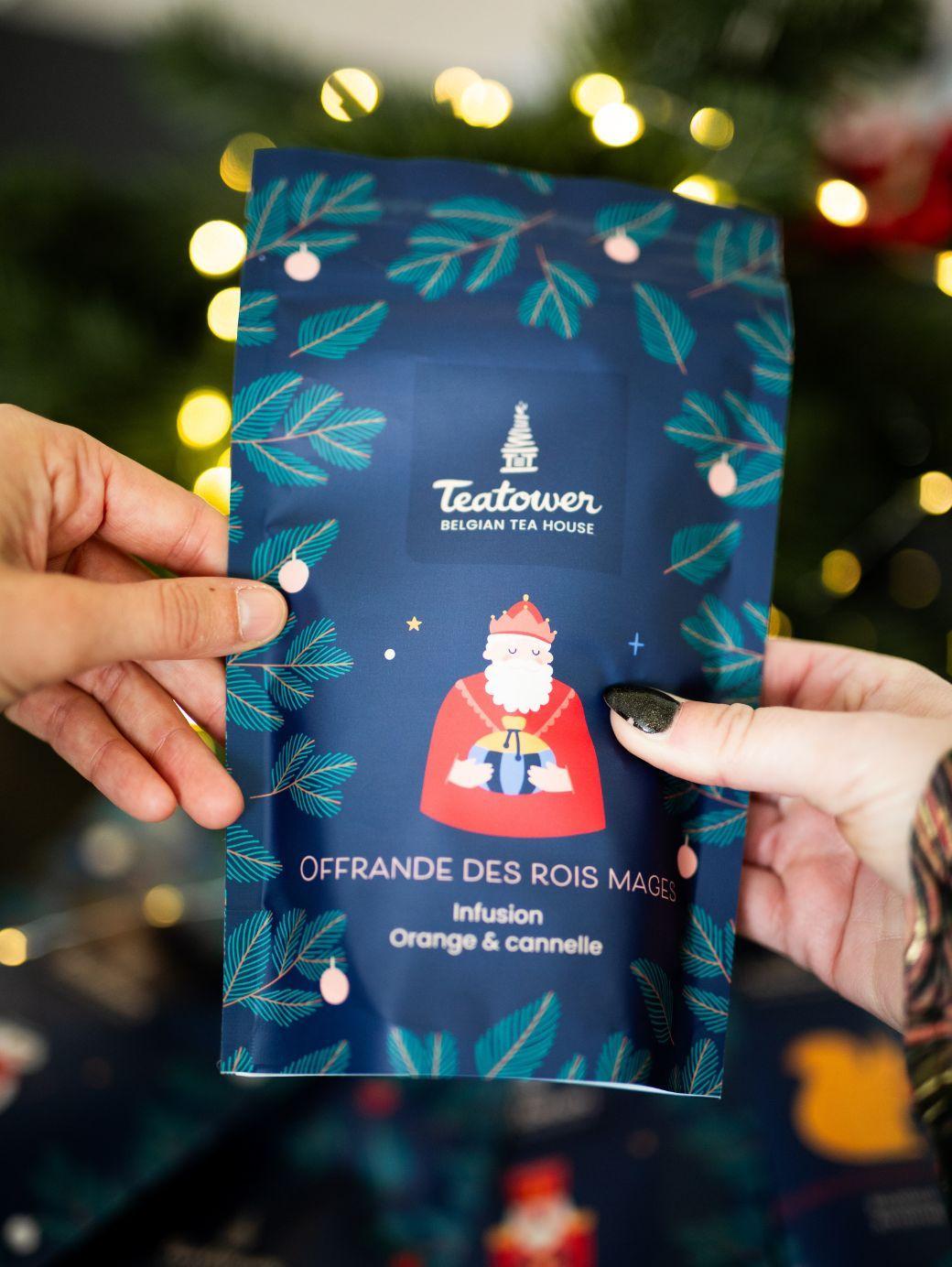 Infusion de fruits orange cannelle - Offrande des Rois Mages - Teatower