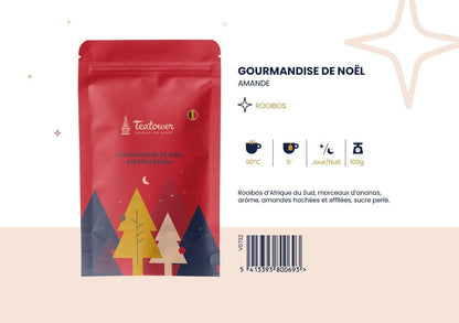 Rooibos amande - Gourmandise de Noël - Teatower