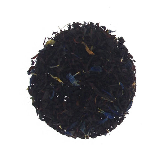 Thé noir parfumé bergamote bleuet - Blue Earl Grey BIO - Teatower BE-BIO-01