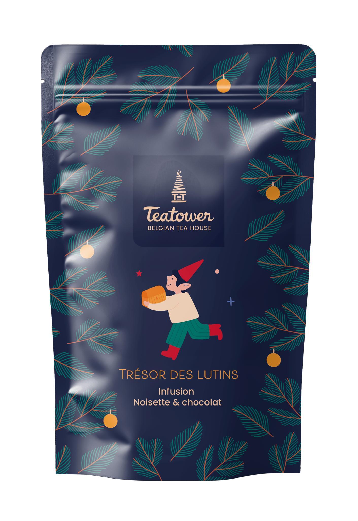 Chocolate Hazelnut Fruit Infusion - Trésor des lutins - Teatower