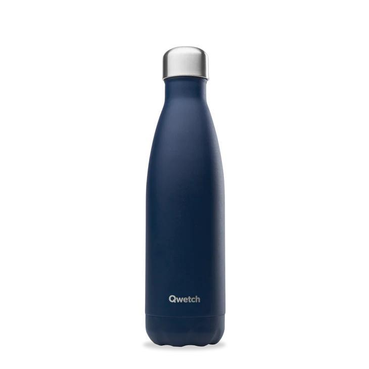 Bouteille isotherme inox - Matt - Bleu marine QWETCH - 500ml