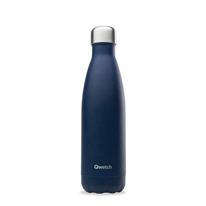 Bouteille isotherme inox - Matt - Bleu marine QWETCH - 500ml