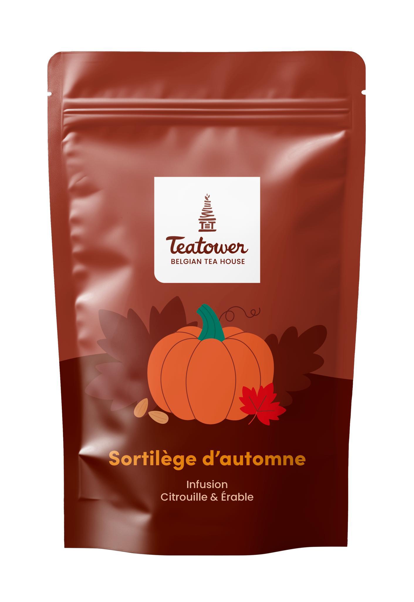 Infusion épicée - Sortilège d'automne – Citrouille & Érable - Teatower