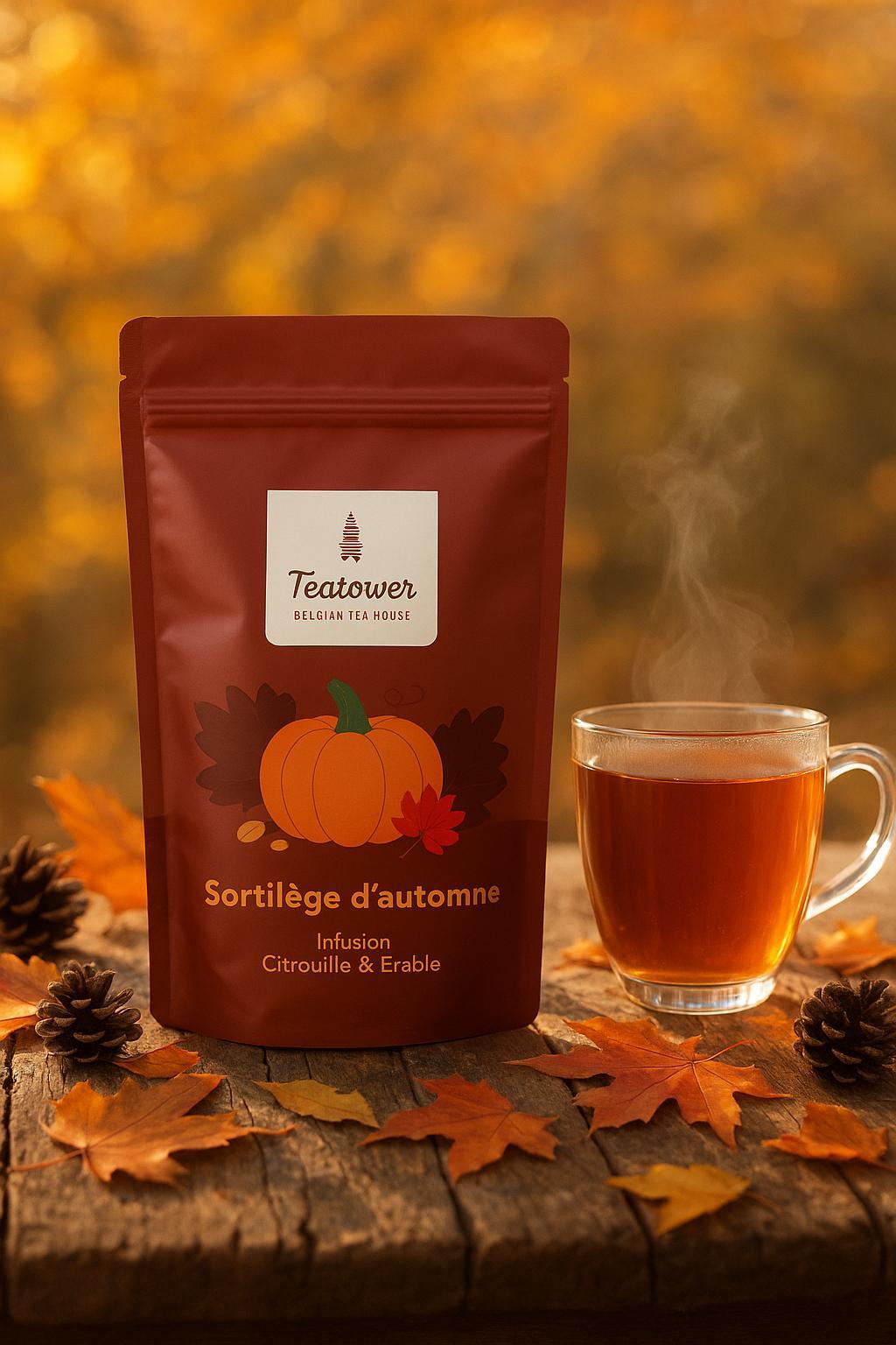 Infusion épicée - Sortilège d'automne – Citrouille & Érable - Teatower