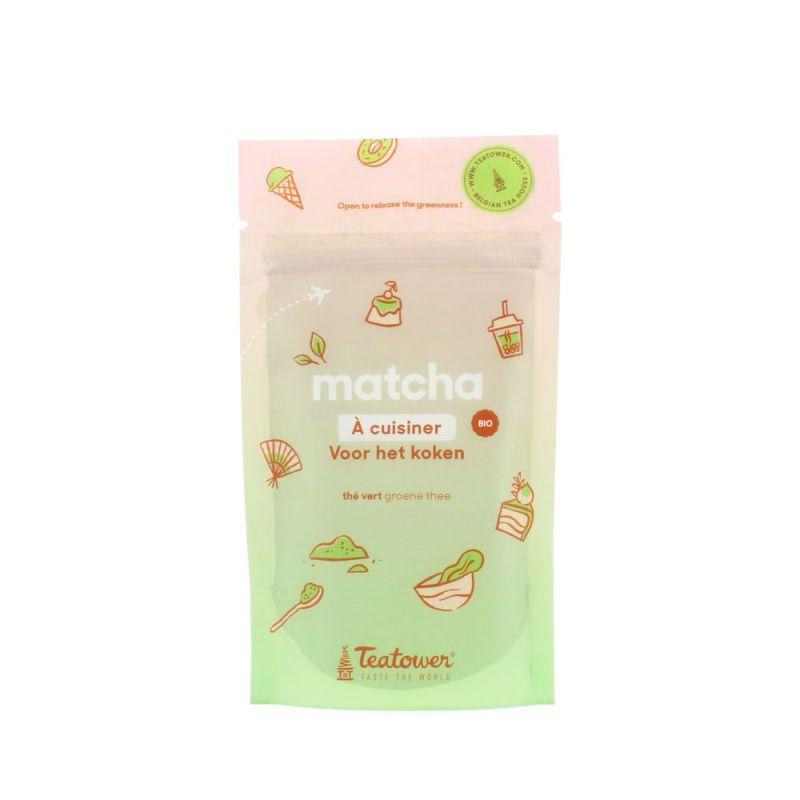 Matcha de cuisine végétal BIO - Teatower BE-BIO-01