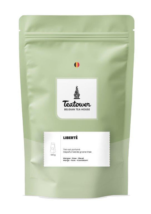 Flavored Green Tea Mango Rose - Liberté - Teatower