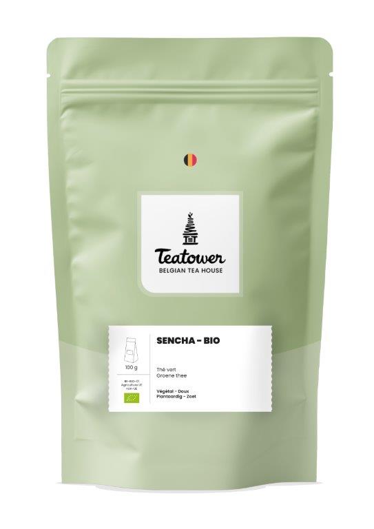 Thé vert nature - Sencha BIO - Teatower BE-BIO-01