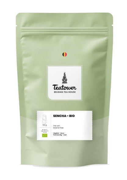 Thé vert nature - Sencha BIO - Teatower BE-BIO-01