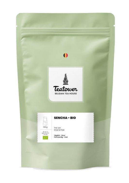 Natural Green Tea - Sencha BIO - Teatower BE-BIO-01