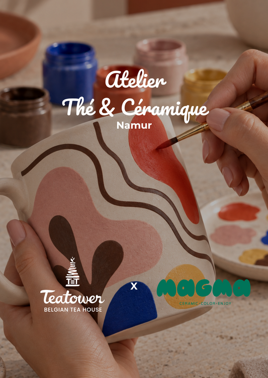 Atelier Thé & Céramique — Teatower x Magma, Namur