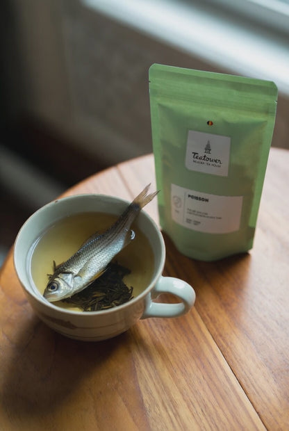 Groene thee met vissmaak - De Vis Thee - Teatower