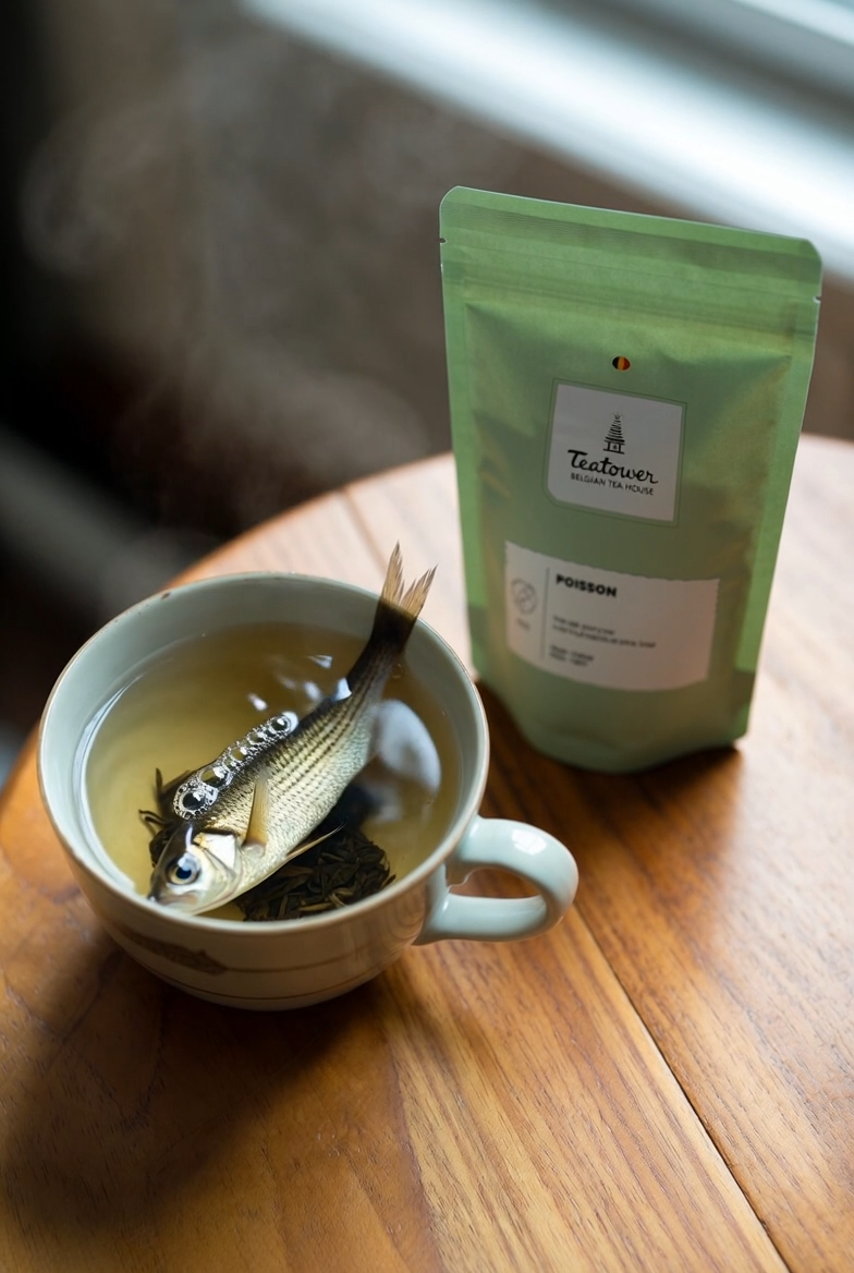 Thé vert parfumé au Poisson - Le thé Poisson — Teatower