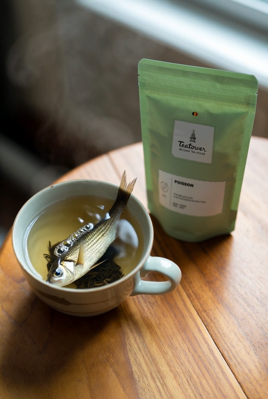 Fish-flavoured green tea - The Fish Tea - Teatower